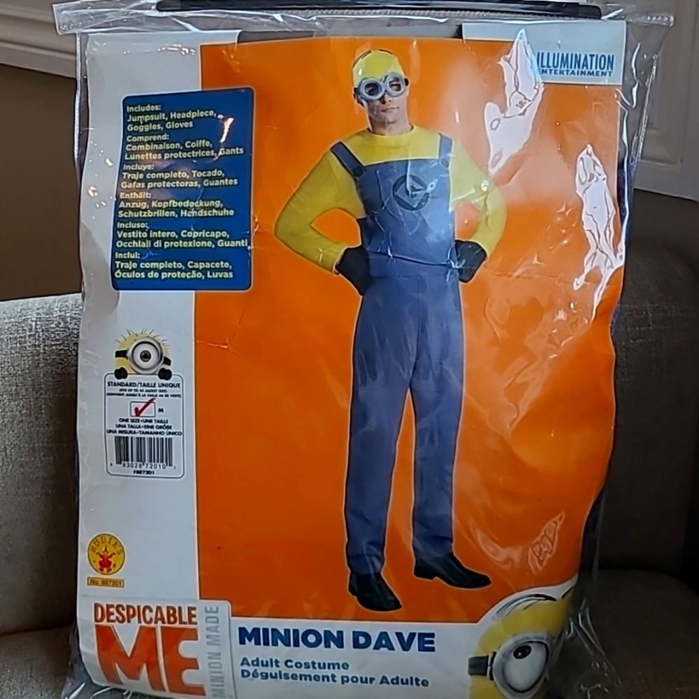 Minion Dave Costume (size M)